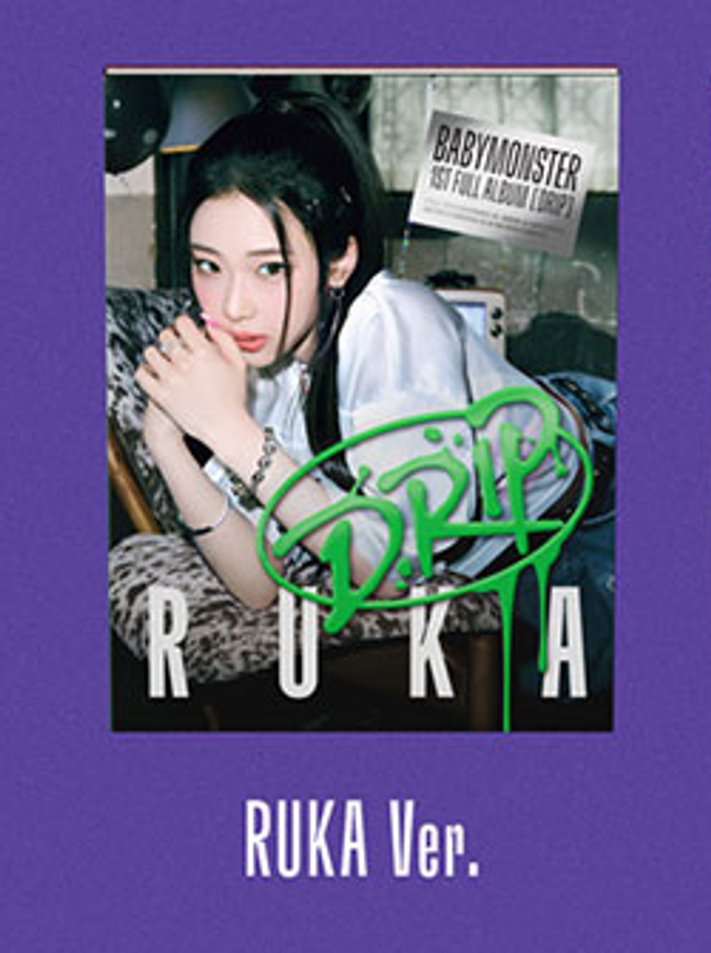 Альбом BABYMONSTER - 1st FULL ALBUM [DRIP] (YG TAG ALBUM VER.)