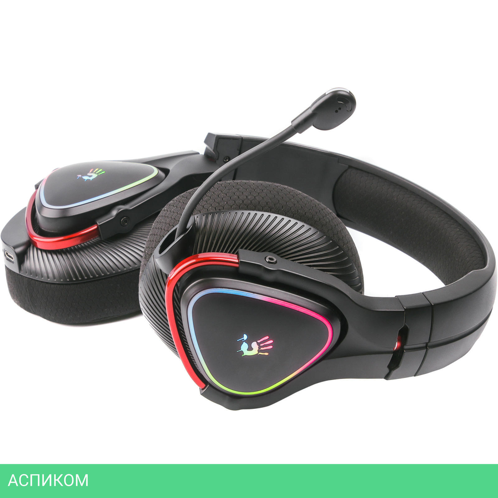 Наушники A4Tech Bloody MR710 Grey
