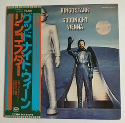 Винтажная виниловая пластинка LP Ringo Starr Goodnight Vienna (Japan 1974) (Obi)