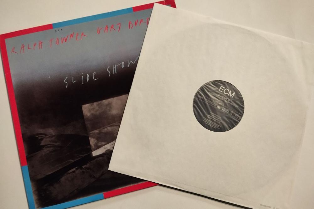 Винтажная виниловая пластинка LP Ralph Towner, Gary Burton Slide Show (Germany 1986)