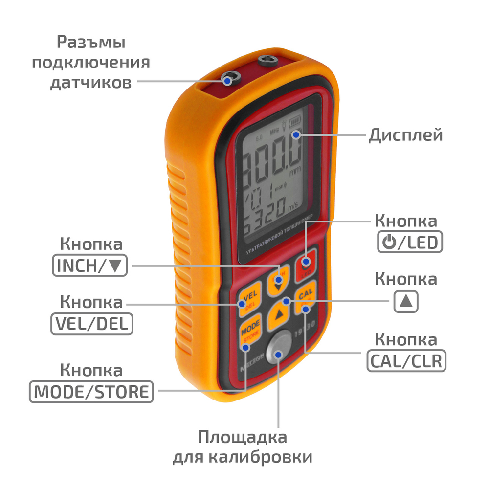 Ультразвуковой толщиномер МЕГЕОН 19130