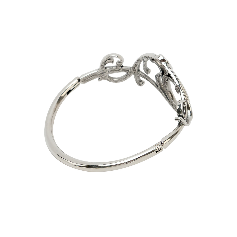 "Росси" браслет в серебряном покрытии из коллекции "Архитектура" от Jenavi с замком зажим