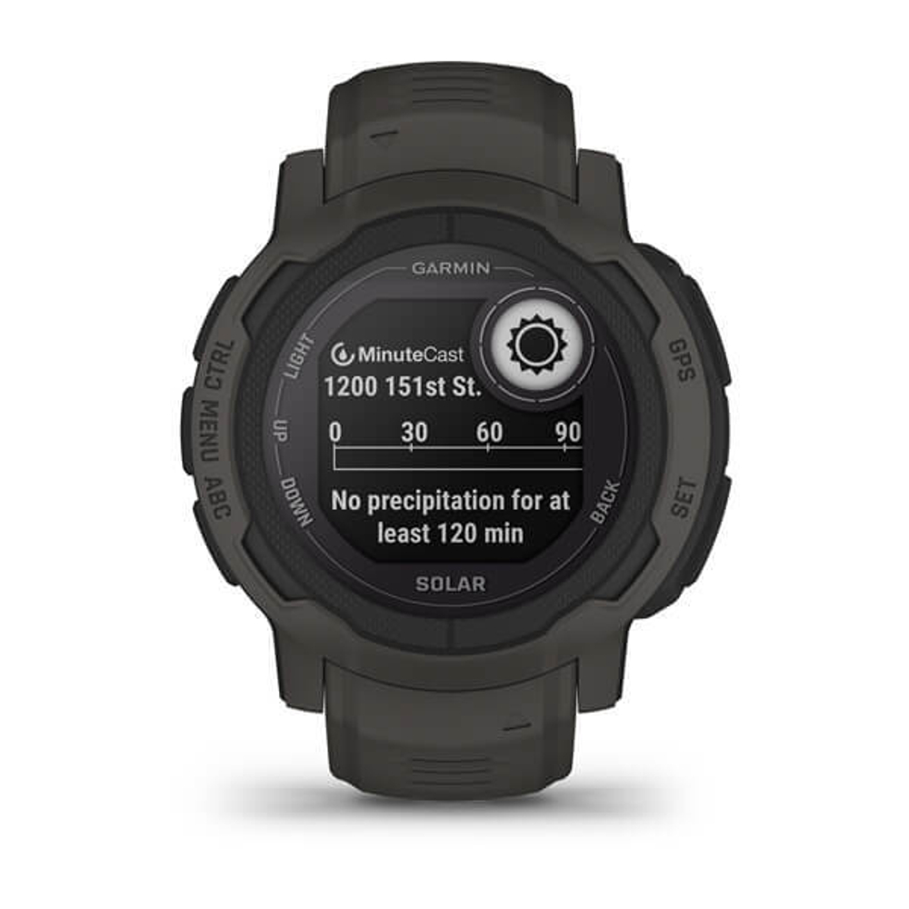 Смарт часы Garmin Instinct 2 Solar черный