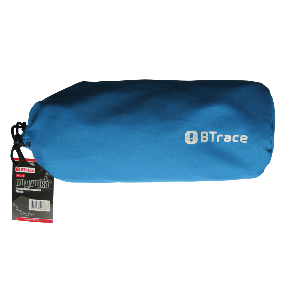 Подушка BTrace самонадувающаяся Elastic 50x30x16,5 см, Синий, артикул M0213