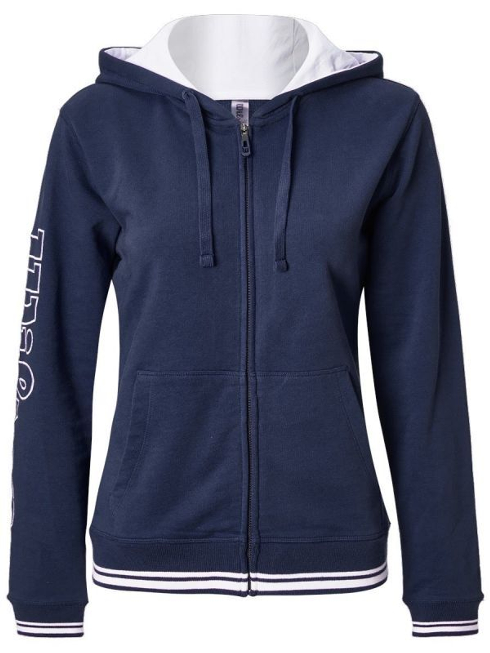 Женская Кофта теннисная Wilson Team II FZ Hoody W - небесный