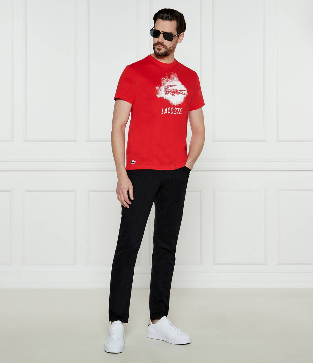 Футболка Ultra Dry Graphic Lacoste - красный(TH8917)