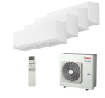 Мульти сплит-система Toshiba на 4 комнаты (25+25+25+25 кв.м.) SHORAI
