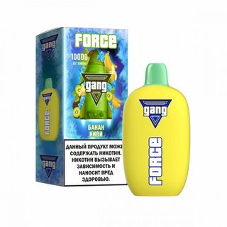Купить Одноразовый Pod GANG FORCE - Банан Киви (10000 затяжек)