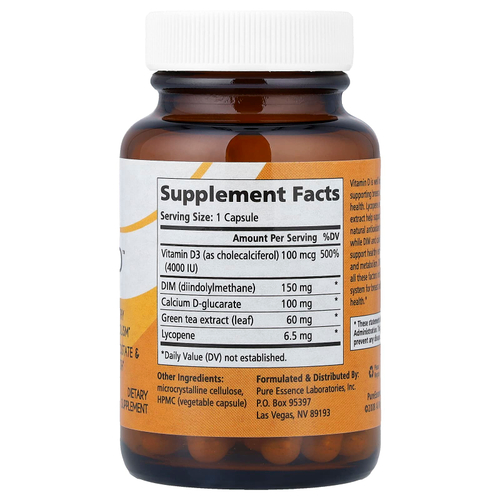 Pure Essence, DIM-D™, 30 растительных капсул