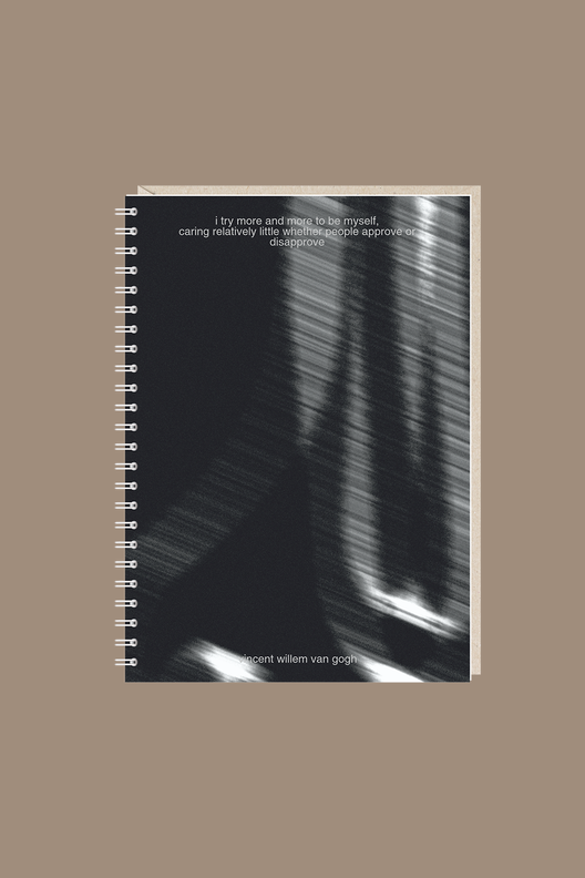 Блокнот I try more and more / Mitrozhe