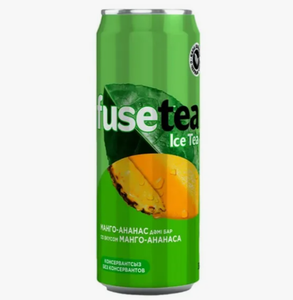 НАПИТОК ЧАЙ FUSE TEA МАНГО АНАНАС 0.45Л ЖБ