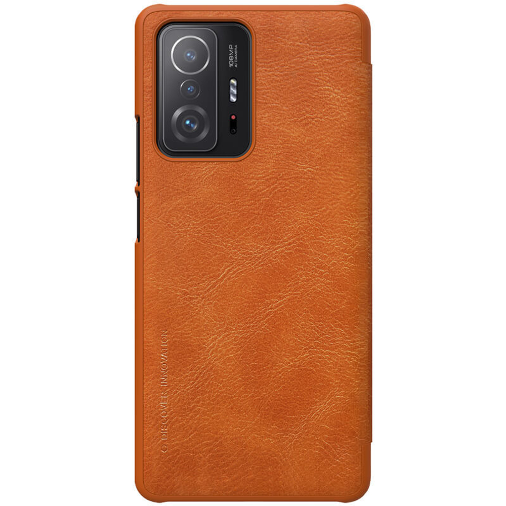 Кожаный чехол-книжка Nillkin Leather Qin для Xiaomi Mi 11T (Pro)