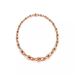 Колье из розового золота 18k,Tiffany 💠Hard Wear Gradueted link. Единственное в наличии