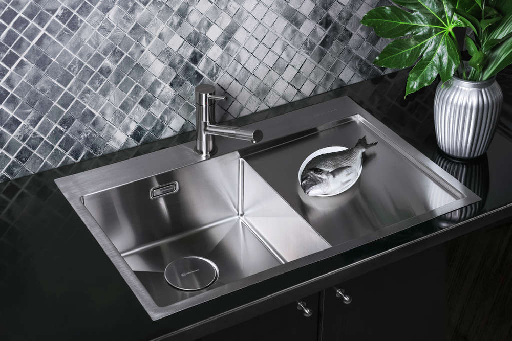 Мойка Omoikiri Akisame 78-GM-R | Вороненая сталь