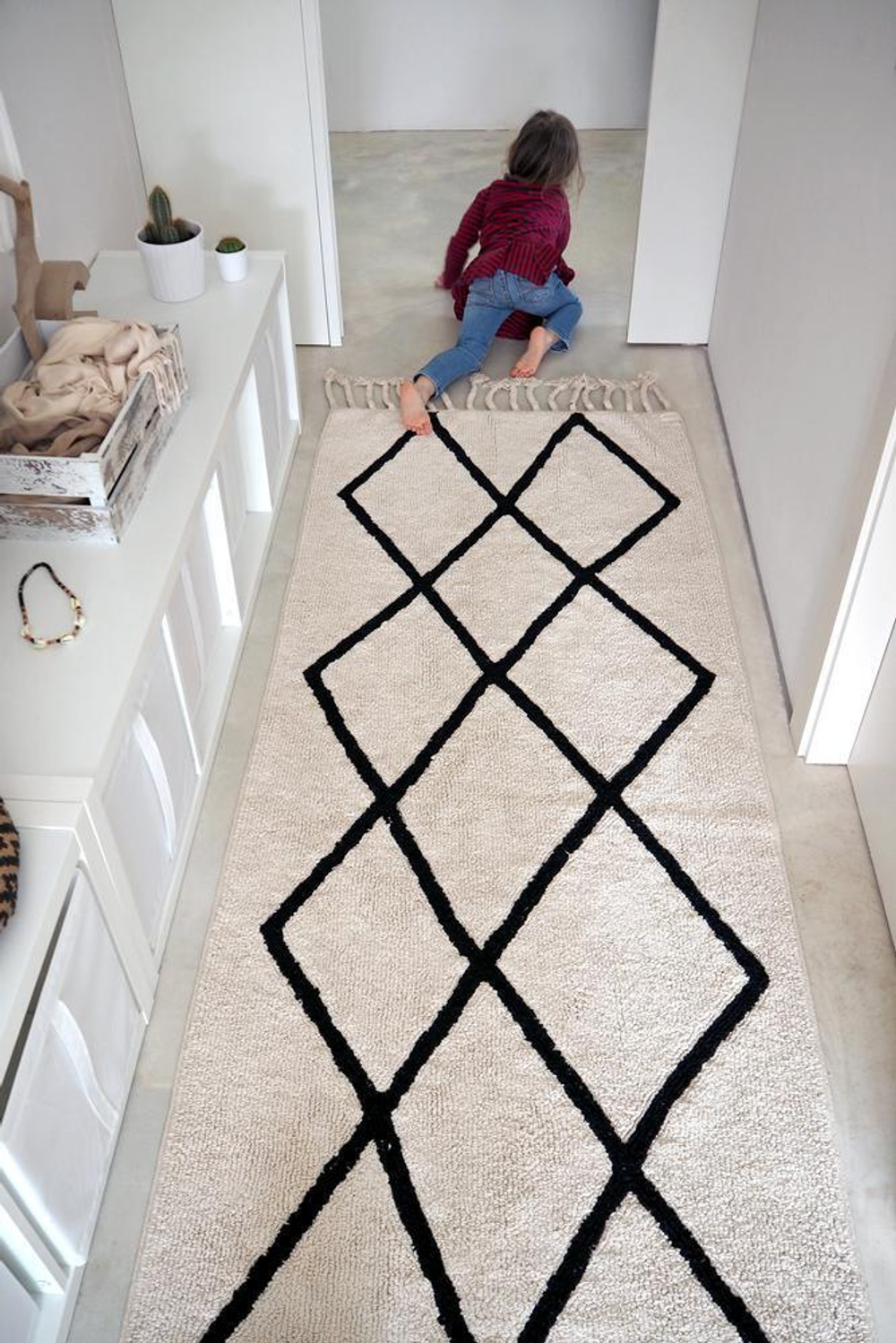 Ковер Lorena Canals Bereber Runner Beige (80 x 230 см)