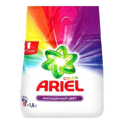 ARIEL Авт СМС порошок Color 1.5кг