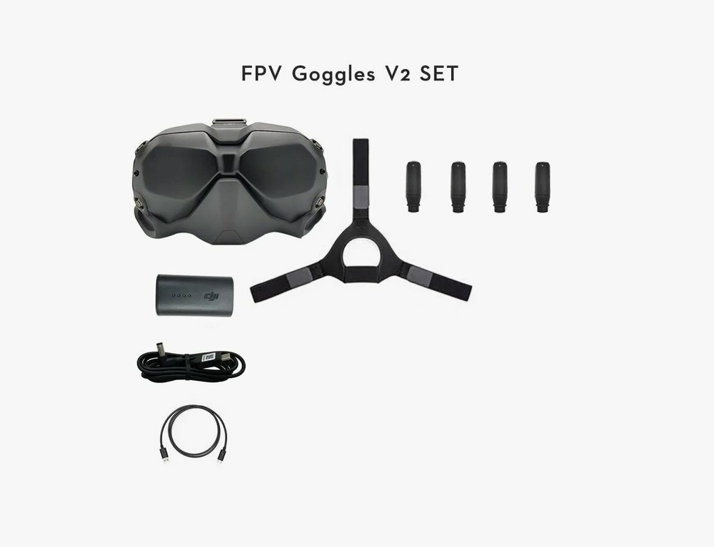 Очки DJI FPV Goggles V2 б/у в идеальном состоянии, без оригинальной коробки.