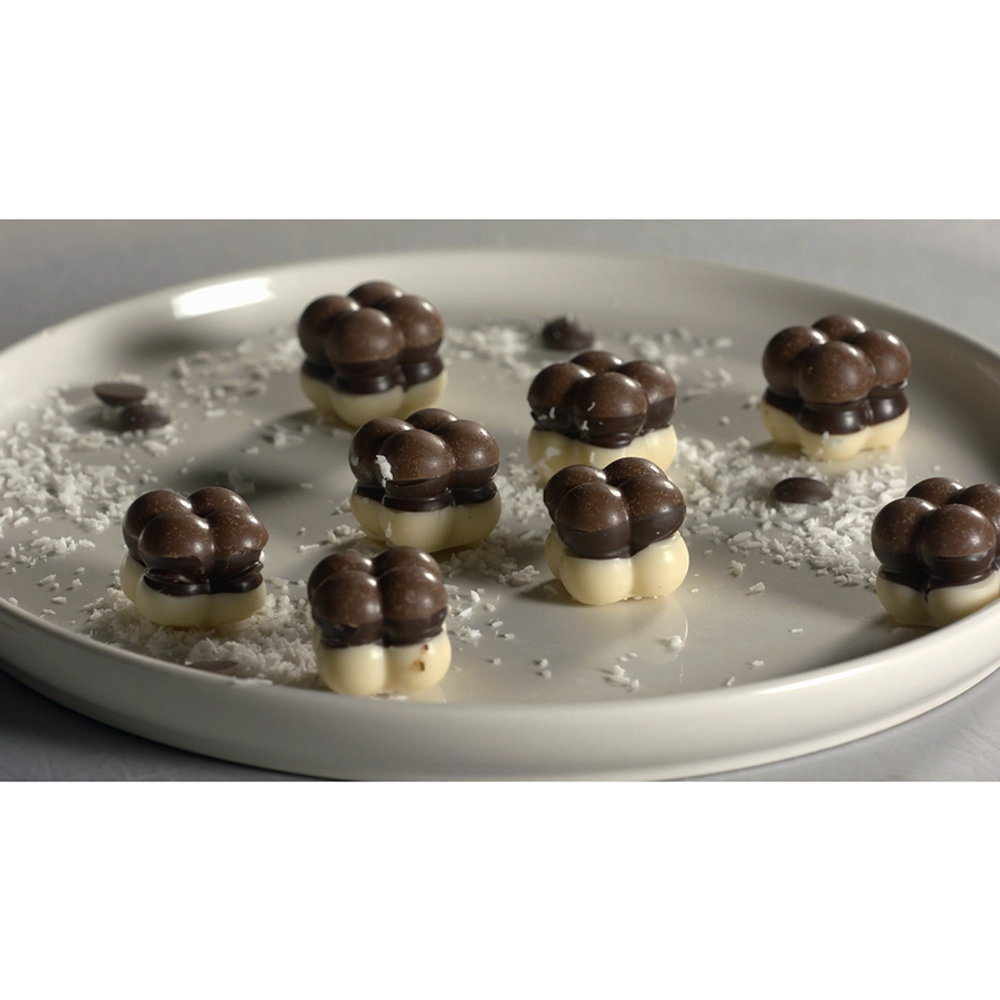 Форма силиконовая для приготовления конфет choco game, 11х24 см