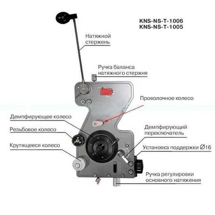 Натяжитель MIR-NS-T-1005 (белый)