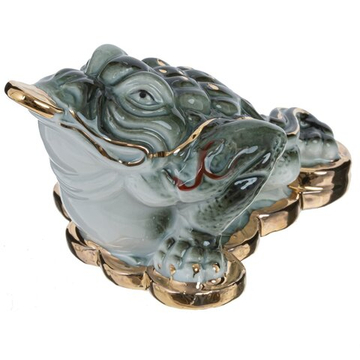 Фигурка декоративная Лягушка денежная