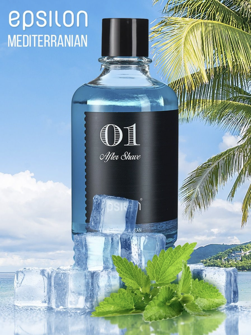 EPSILON №01 Лосьон после бритья Blue Mediterranean 400 ml