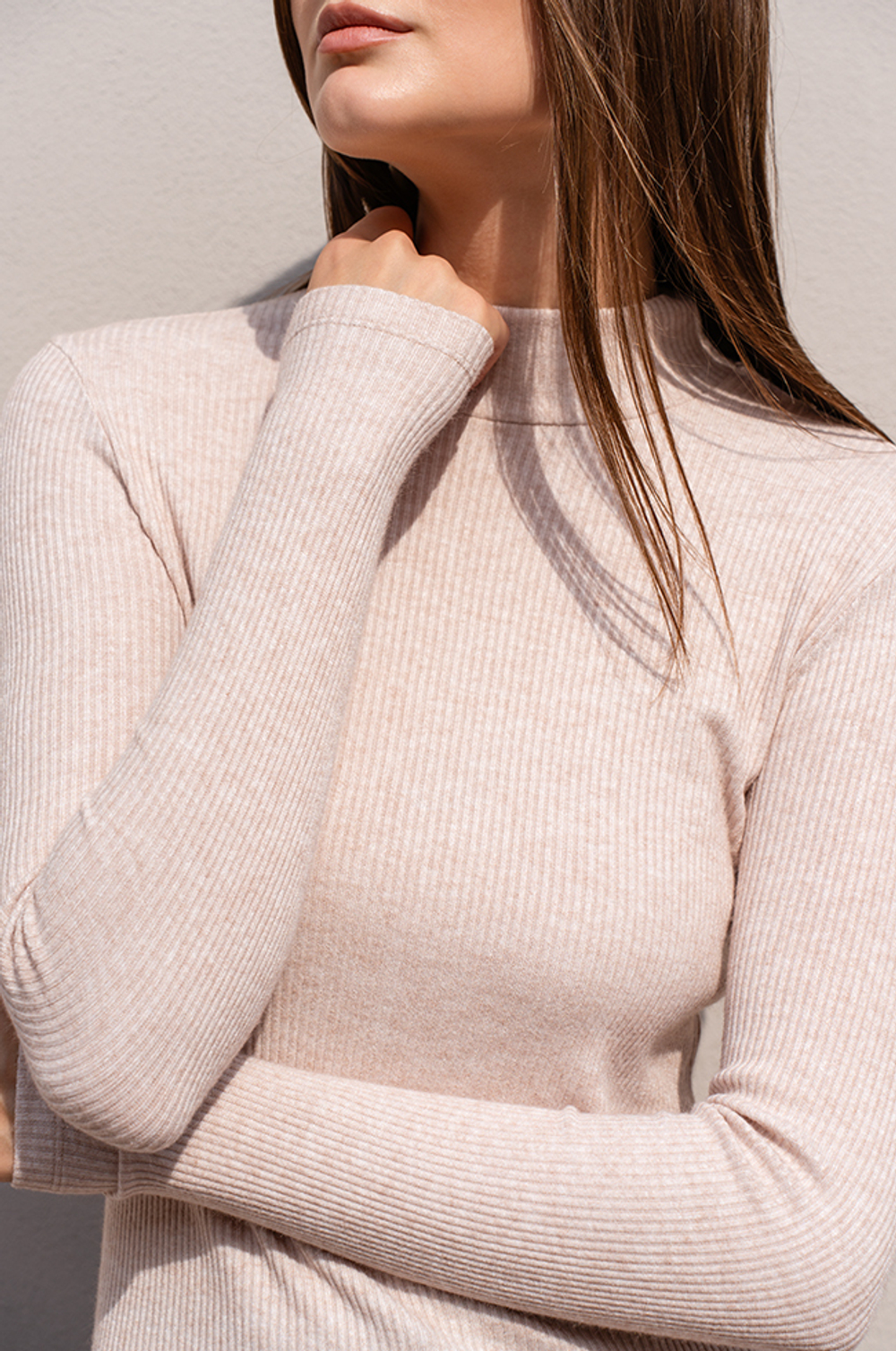 23168 Водолазка женская (бежевый)