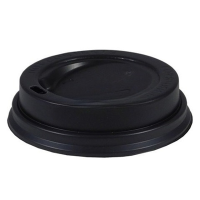 Крышка для стакана (d-62 мм) открытый питейник ЧЕРНАЯ GS-62 (100/2000 шт.)