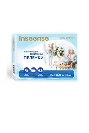 Пеленки одноразовые Inseense Daily Comfort 60х90см