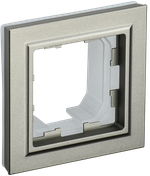 BRITE Рамка 1-местная IP44 РУ-1-БрШ-44 шампань IEK