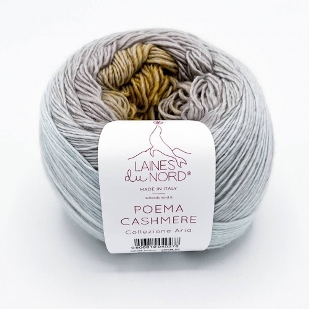 Пряжа Poema Cashmere (051/Туманный пляж)