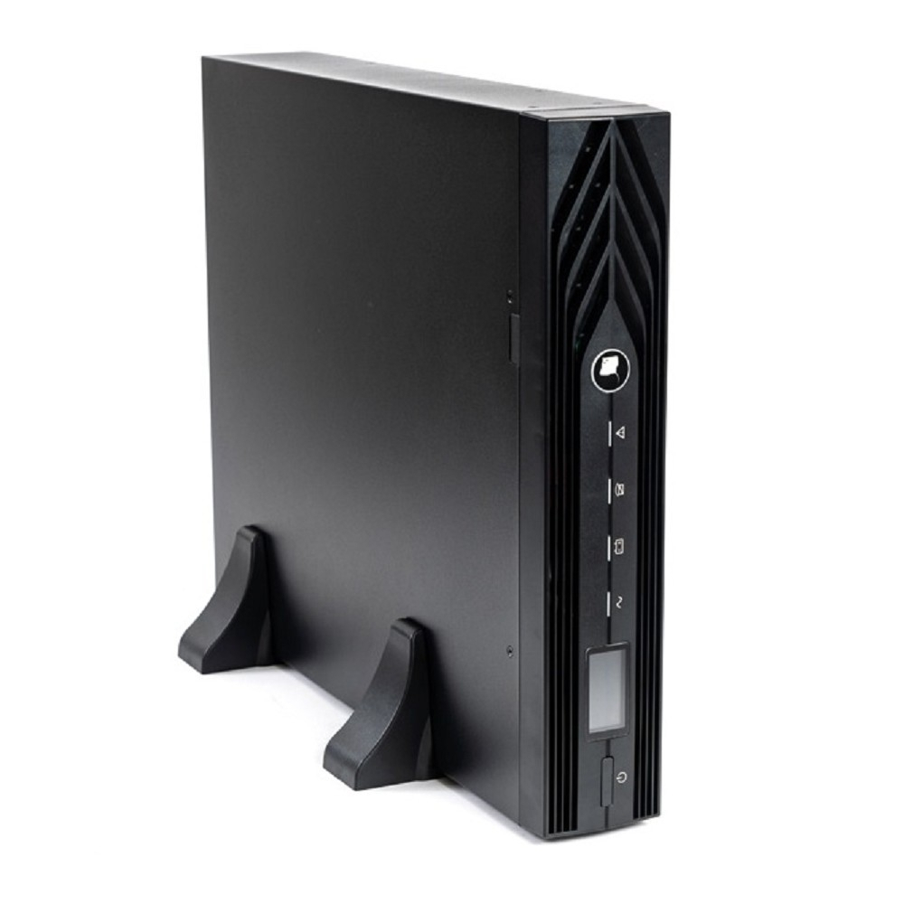 Источник бесперебойного питания ИБП Бастион SKAT-UPS 1500-RACK-ON (Online, 1500ВА/1350Вт, стойка/на пол, 2x EURO, USB/RS-232, EPO, БЕЗ АКБ (3 шт 40-120 Ач), МПТ) (9904)