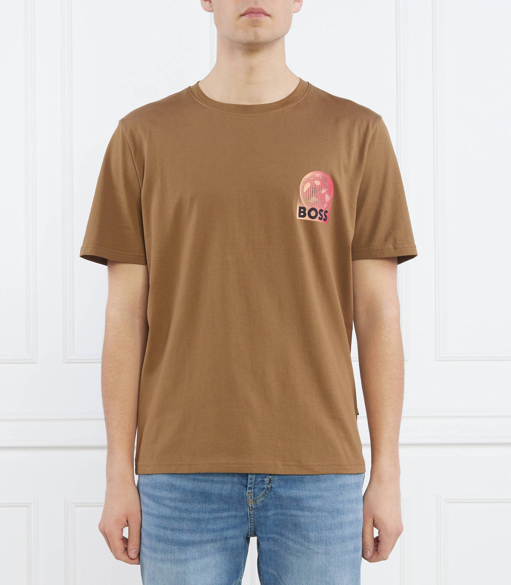 Футболка TeeUniverse BOSS ORANGE - коричневый(50491723)