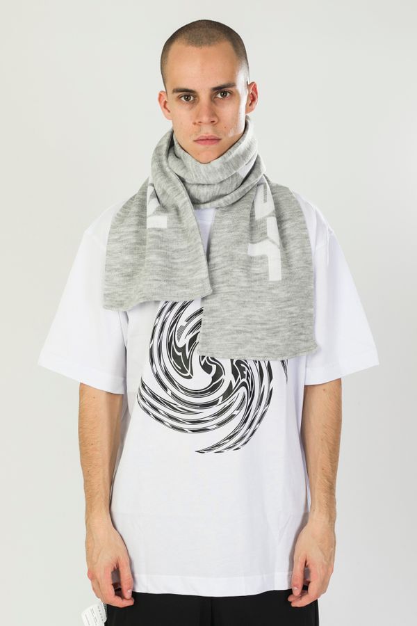 Шарф Cyrillic Светло-Серый меланж - фото 1