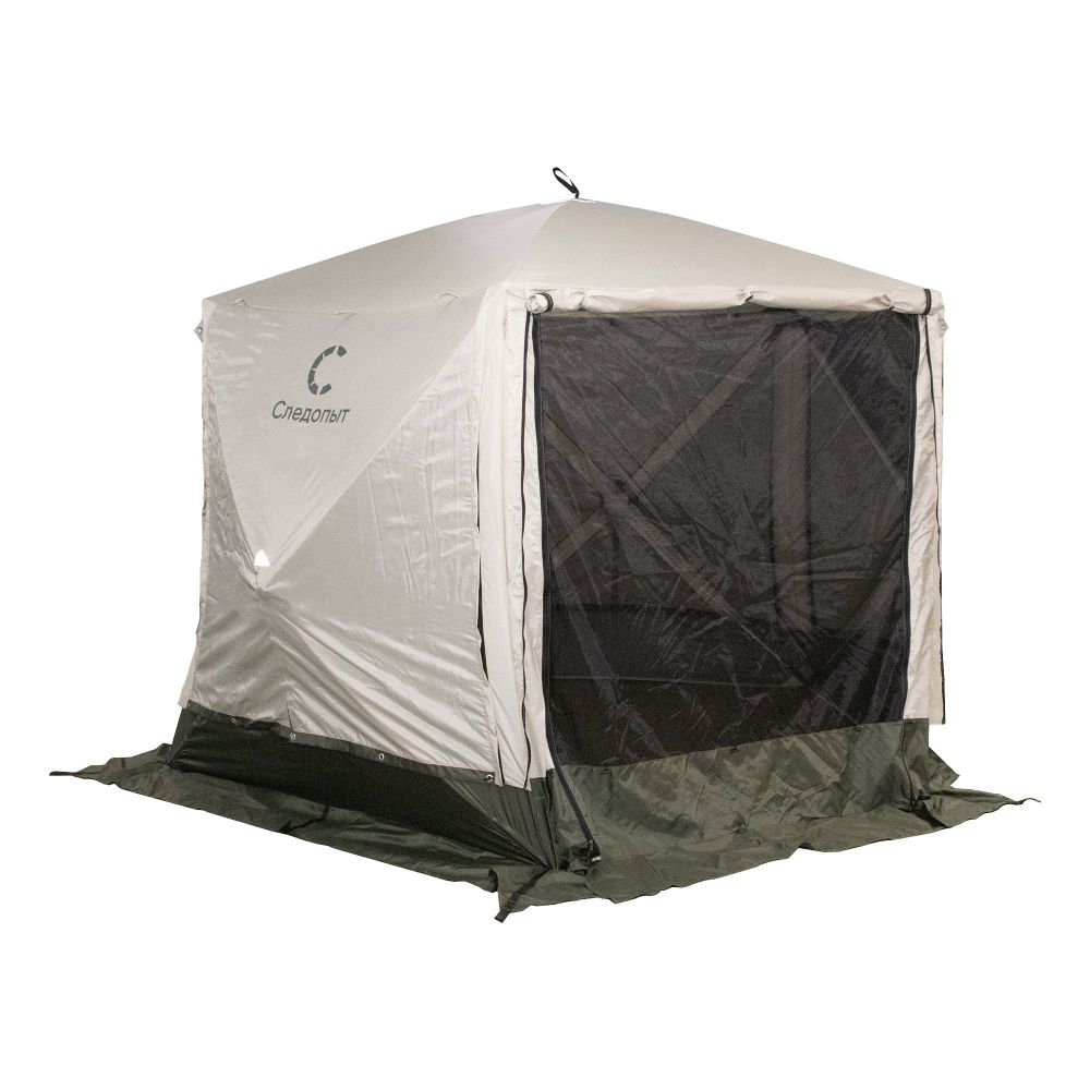 Шатер СЛЕДОПЫТ быстросборный, 5 стен, 3,4х3,25 м, h-2,30 м, S по полу 7,6 кв.м