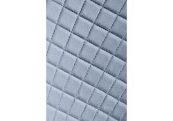 Стул на металлокаркасе Teo light blue / black