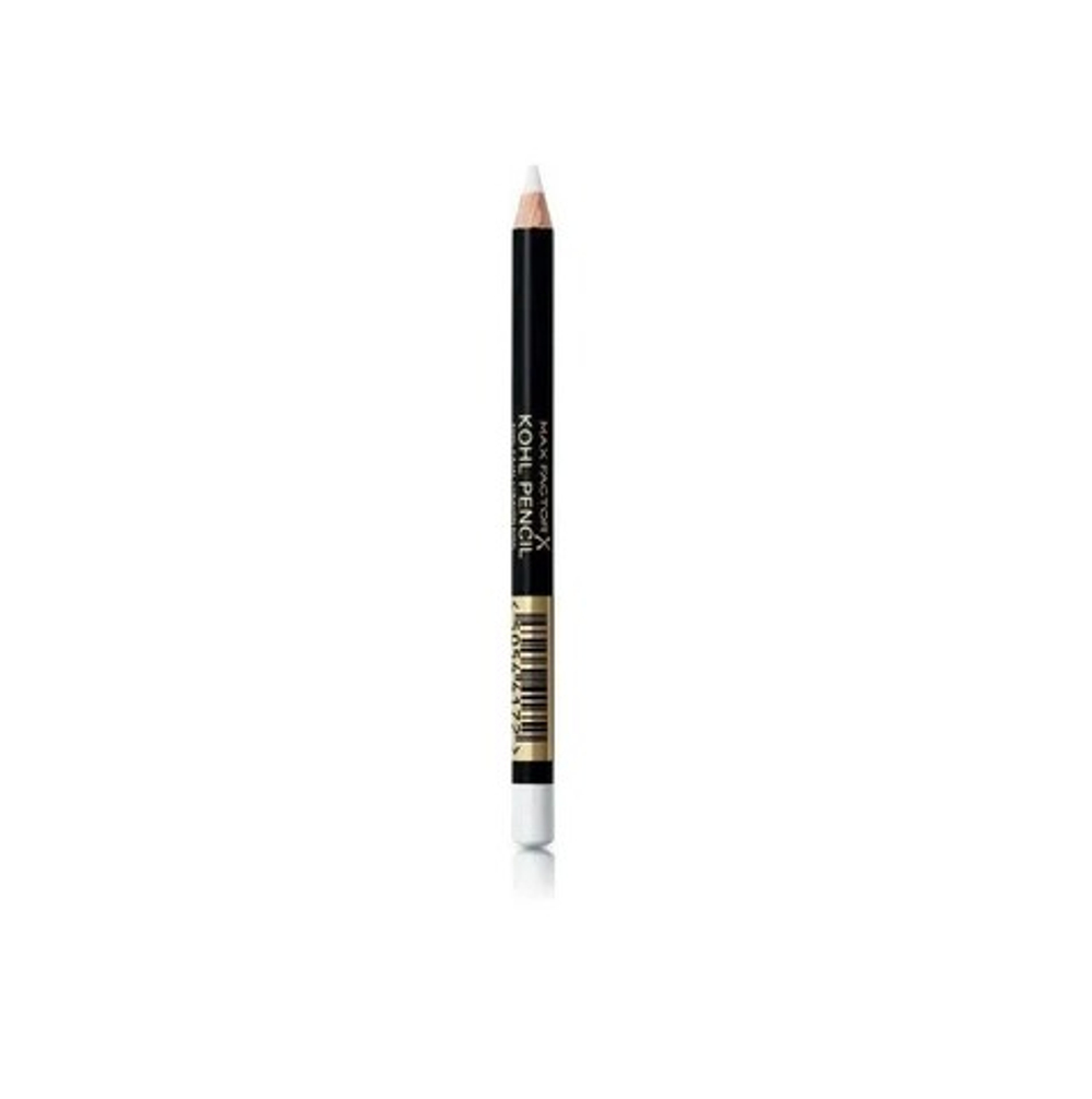 Контурный карандаш для глаз MAX FACTOR Kohl Pencil тон 010  White, 1,3 г