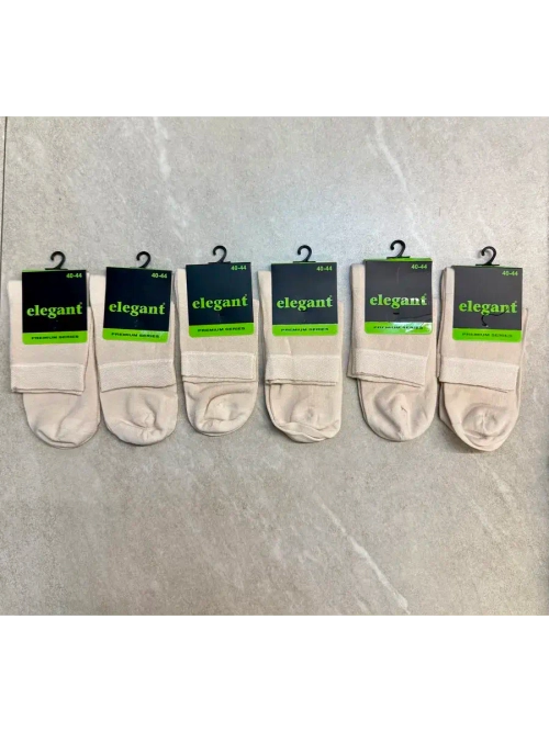 Носки комплект 6 пар 1.3.249-Беж