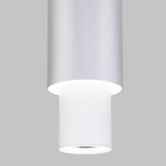 50204/1 LED / подвесной светильник / белый/матовое серебро