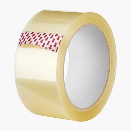 Скотч, 48 мм х 66 м, прозрачная, толщина 45 микрон
