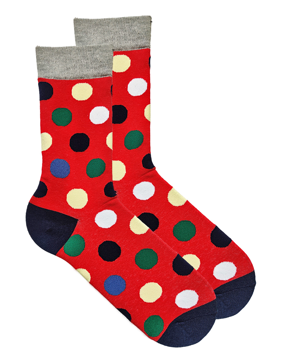 Носки р.35-40 "Bubbles" Red