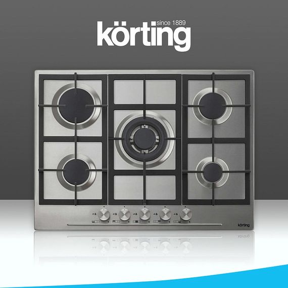 Встраиваемая газовая варочная панель Korting HG 765 CTX