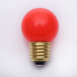 Лампа светодиодная ЭРА STD ERARL45-E27 E27 / Е27 1Вт шар красный для белт-лайт | Лампы светодиодные Белт-Лайт