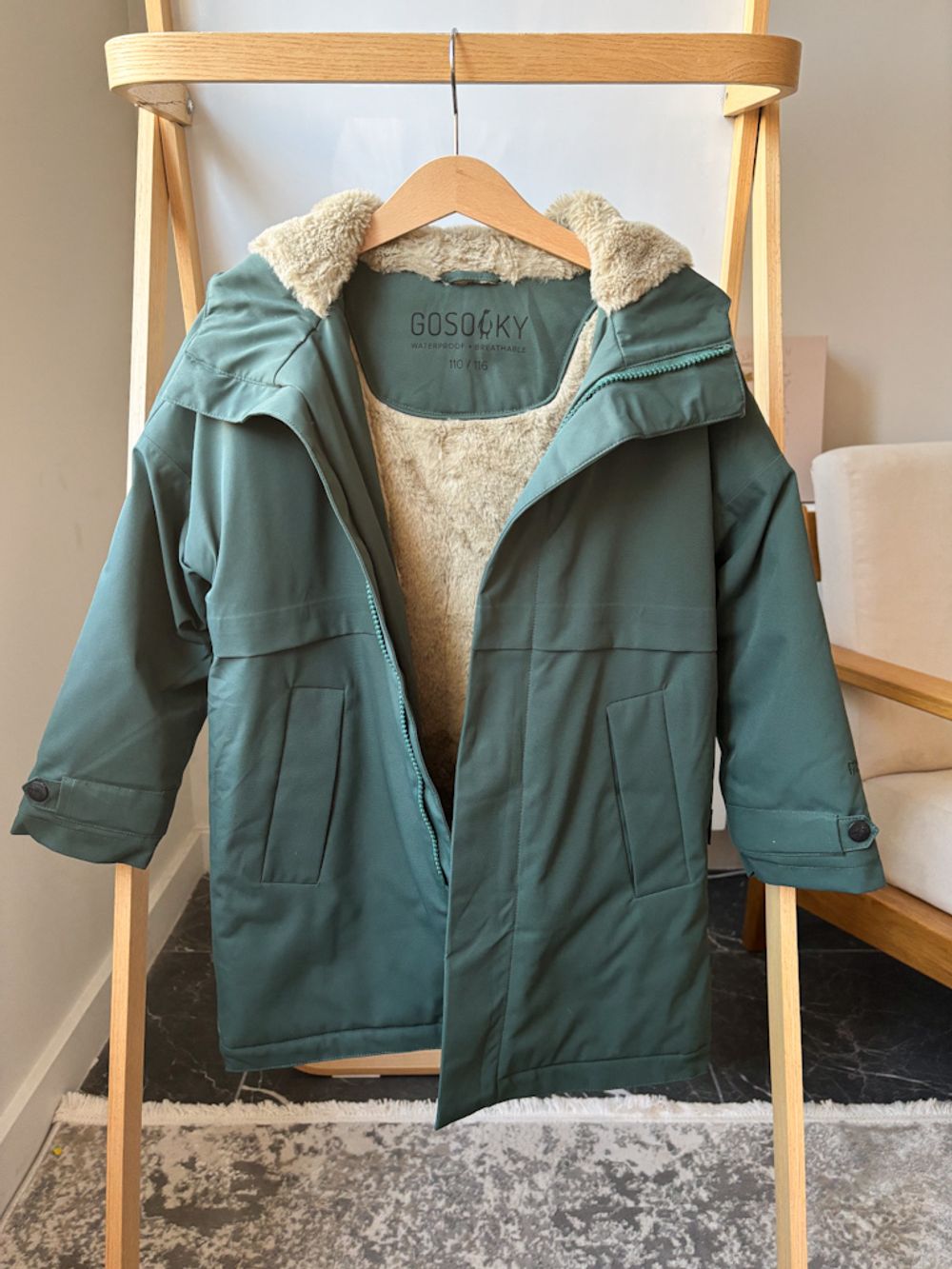 Новая утепленная куртка Gosoaky. 110-116
