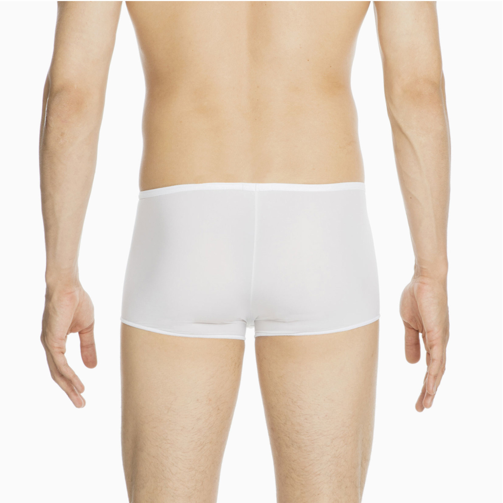 Мужские трусы хипсы белые HOM PLUMES Trunk 404755_400003