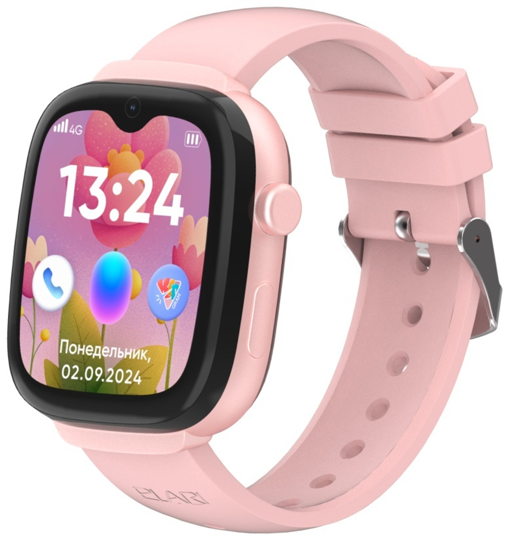 Смарт-часы Elari KidGram 48 мм розовый