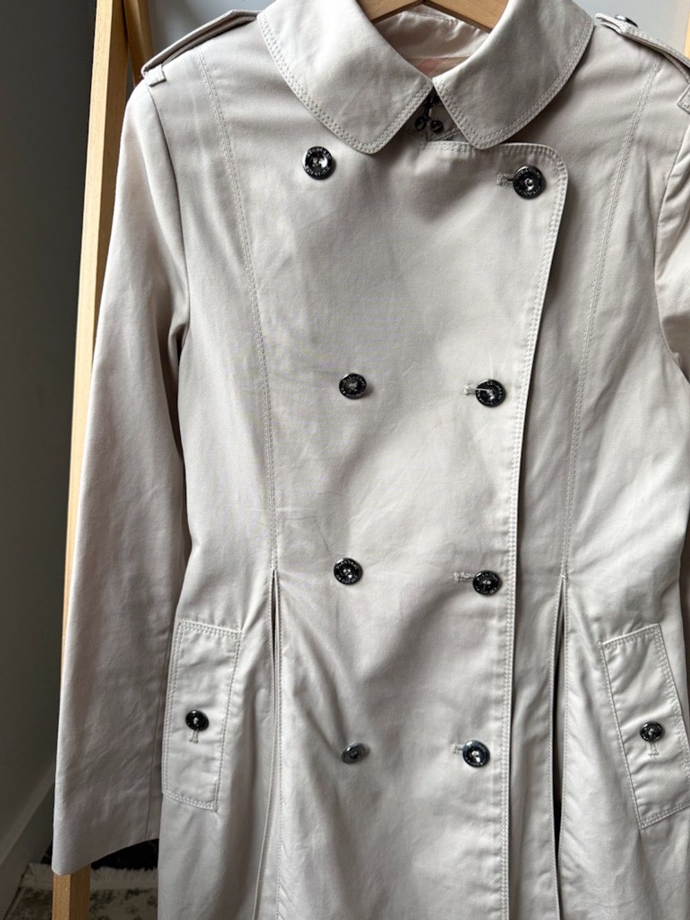 Хлопковый тренч Burberry, 140