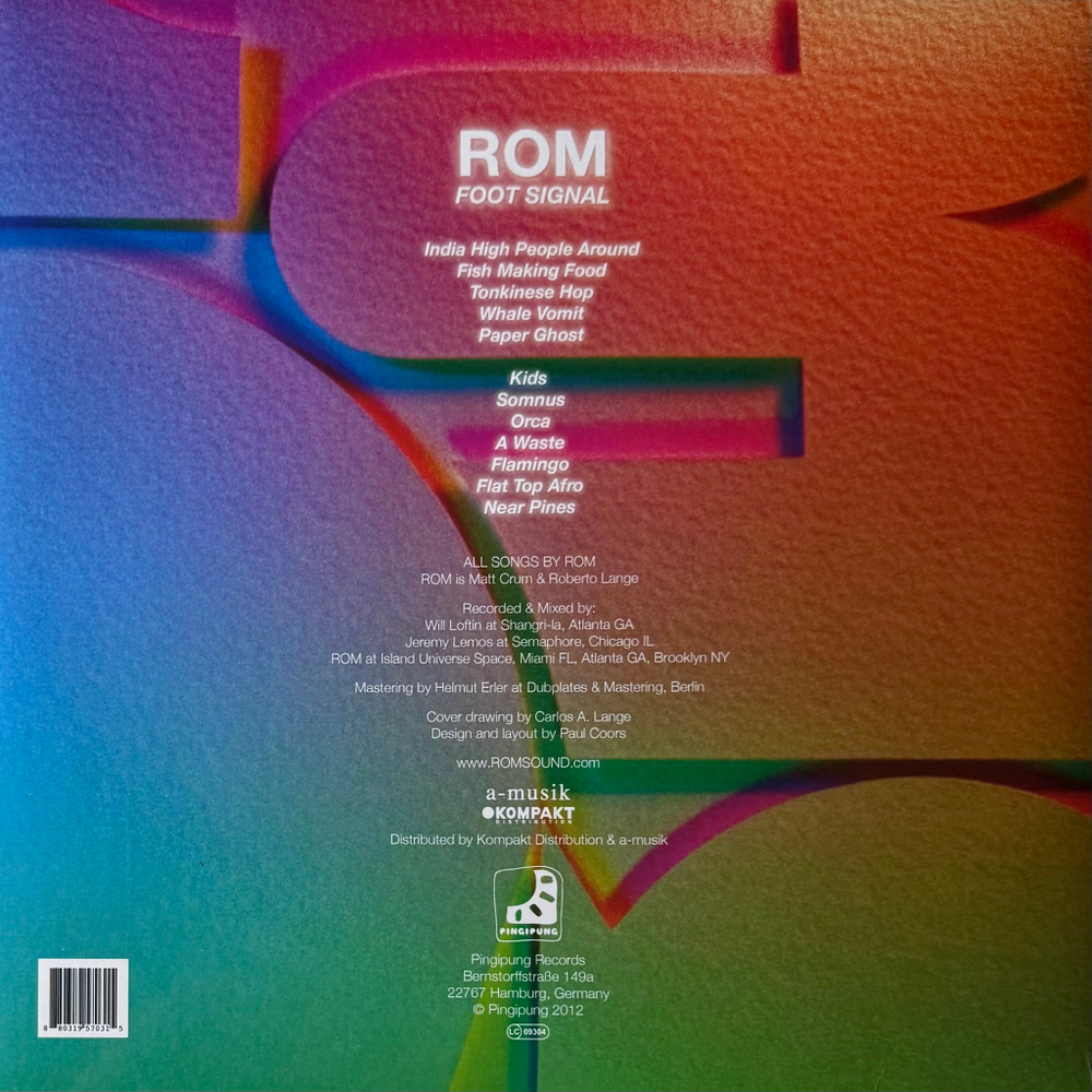 ROM – Foot Signal (Германия 2012г.)