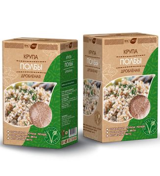 --Крупа полбы дроблёная, 700 гр.