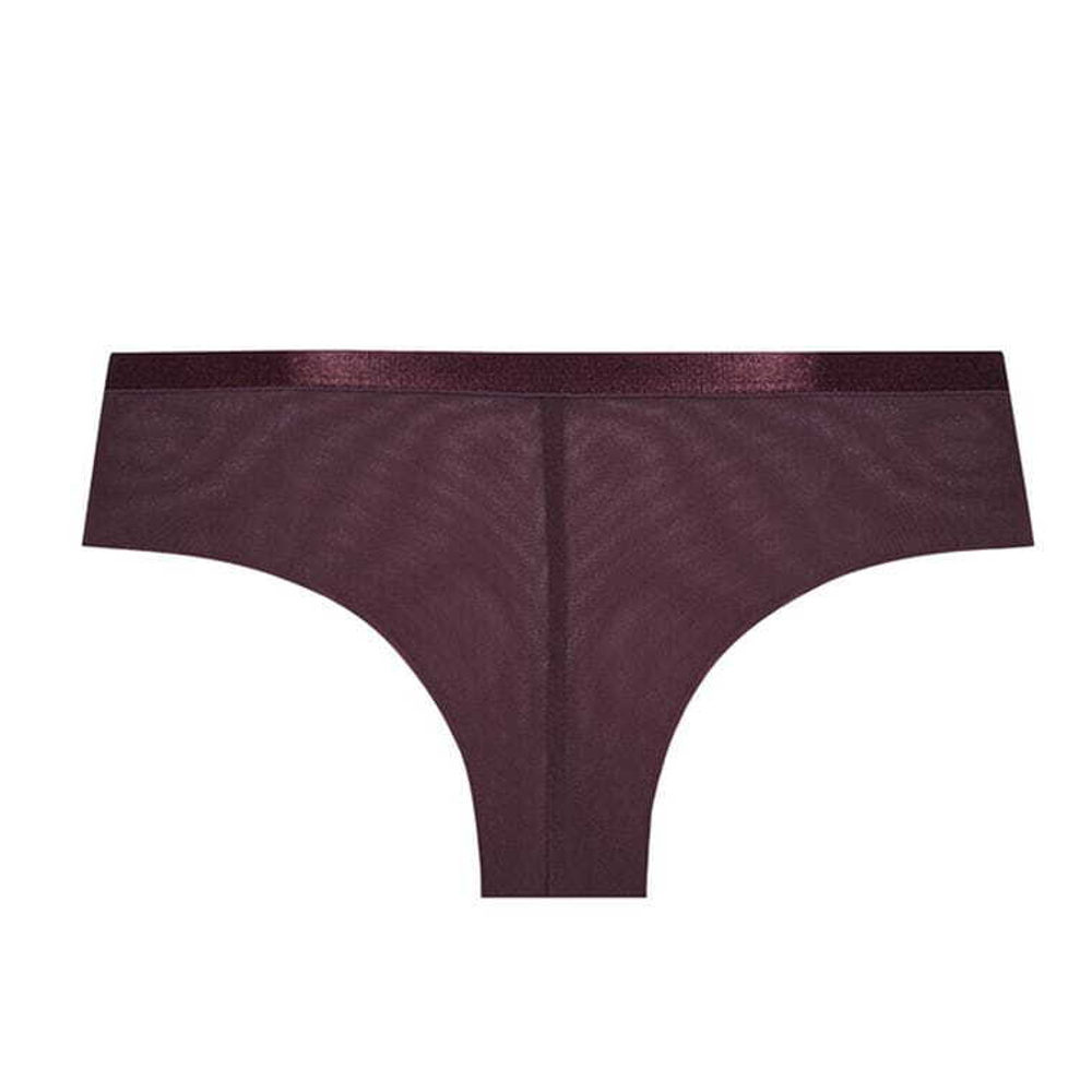 Трусики-бразилиана Daisy (Размер: M) (Цвет: сливовый)