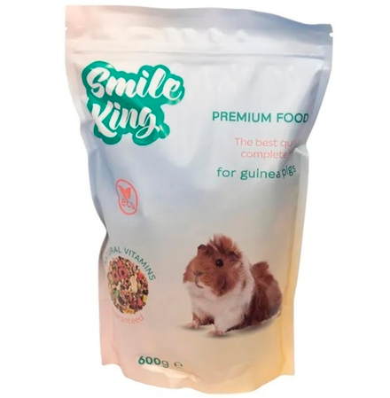 Smile King Премиум Корм для морских свинок, 600гр (М)